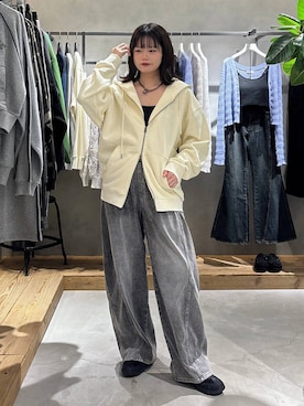 「PAGEBOY（ページボーイ）のアイテム（パンツ）」を使った、82omochi73さん（レディース・158cm）の春コーディネート