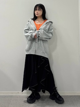 「PAGEBOY（ページボーイ）のアイテム」を使った、82omochi73さん（レディース・158cm）の春コーディネート