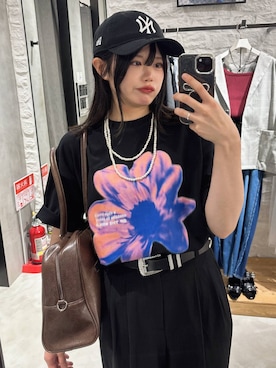 「アイテム（帽子）」を使った、82omochi73さん（レディース・158cm・20代）の夏コーディネート