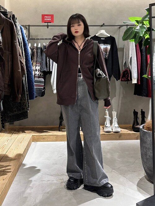 PBLIM ジーンズ デニム デニムパンツ 「UNISEX」フロッキーデニム