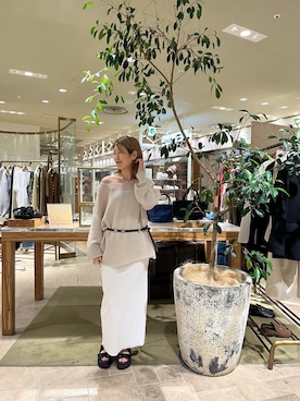 yukaさん（レディース・157cm）の春コーディネート