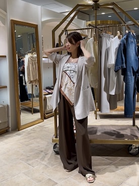yukaさん（レディース・157cm）の春コーディネート