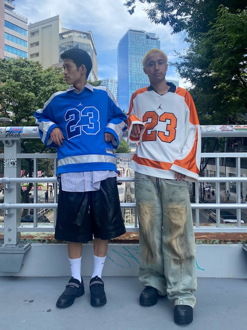 ナイキ　ジョーダン　メンズ　カレッジエイト　ホッケージャージー　XL NIKE ナイキ ジョーダンブルックリンメンズカレッジエイト