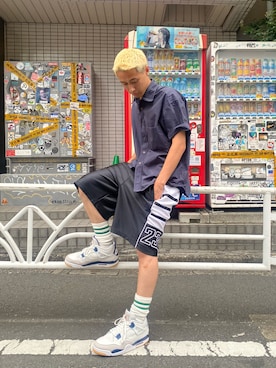 「Jordan」｜World of Flight さん（メンズ・173cm）の夏コーディネート