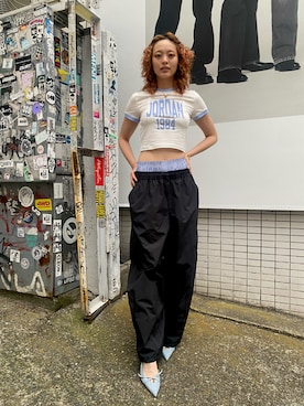 「Jordan」｜World of Flight さん（レディース・173cm）の夏コーディネート