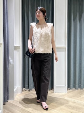 「SNAP_apart by lowrys」｜hinariさん（レディース・167cm）の夏コーディネート