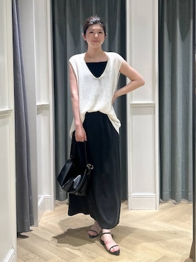 「and ST SALE」｜hinariさん（レディース・167cm）の夏コーディネート