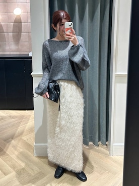「A part by（アパートバイ）のアイテム（ブーツ）」を使った、hinariさん（レディース・167cm）の秋コーディネート