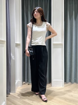 「SNAP_apart by lowrys」｜hinariさん（レディース・167cm）の夏コーディネート