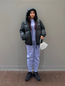 YAMAGUCHIさん（レディース・154cm）の冬コーディネート