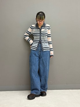 「アイテム（イヤリング）」を使った、てらさん（レディース・153cm）の夏コーディネート