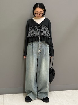 てらさん（レディース・153cm）の春コーディネート