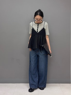 てらさん(レディース・153cm)の夏コーディネート