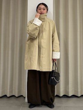 「KBF（ケイビーエフ）のアイテム（ジャケット/アウター）」を使った、てらさん（レディース・153cm）の春コーディネート