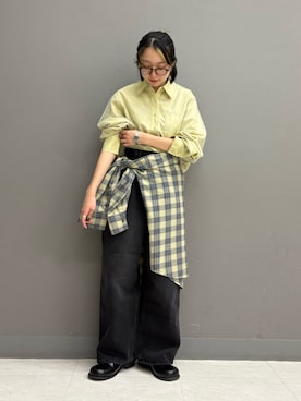 「アイテム（その他シューズ）」を使った、てらさん（レディース・153cm）の秋コーディネート