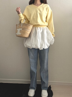 15さんの（AZUL by moussy | アズールバイマウジー）を使ったコーディネート