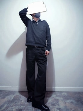 「Spielio（シュピーリオ）のアイテム」を使った、goshokuさん（メンズ・170cm）の春コーディネート