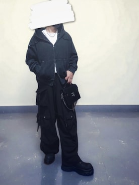 「ADRER（アドラー）の【ADRER】surgical stainless necklace / サージカルステンレスネックレス（ネックレス）」を使った、goshokuさん（メンズ・170cm）の秋コーディネート