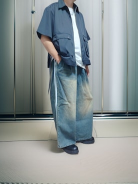 「ADRER」｜goshokuさん（メンズ・170cm）の夏コーディネート