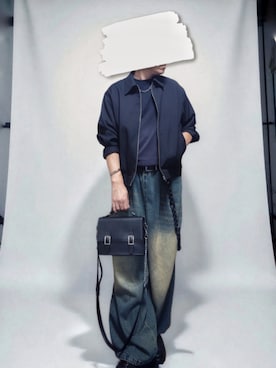 「アイテム（バングル/リストバンド）」を使った、goshokuさん（メンズ・170cm）の秋コーディネート