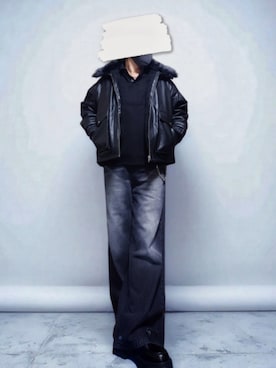 「アイテム（ポロシャツ）」を使った、goshokuさん（メンズ・170cm）の秋コーディネート