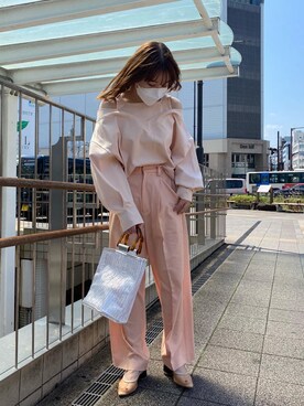 なかむらえりかさん（レディース・153cm）の春コーディネート