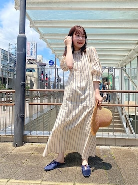 なかむらえりかさん(レディース・153cm)の夏コーディネート