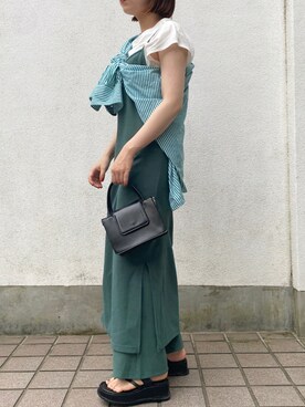 なかむらえりかさん(レディース・153cm)の夏コーディネート