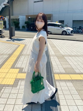 なかむらえりかさん（レディース・153cm）の夏コーディネート