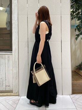 なかむらえりかさん（レディース・153cm）の夏コーディネート