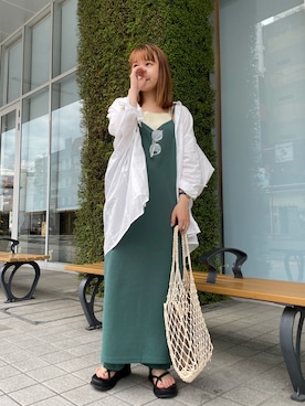 なかむらえりかさん（レディース・153cm）の夏コーディネート