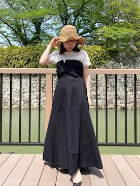 なかむらえりかさん(レディース・153cm)の夏コーディネート