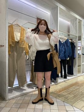 なかむらえりかさん（レディース・153cm）の夏コーディネート