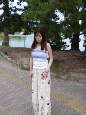 「アイテム（その他トップス）」を使った、HINAKOさん（レディース・162cm）の秋コーディネート