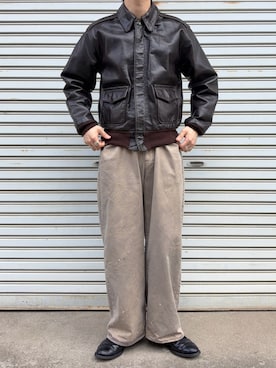 「ANCELLM（アンセルム）のアイテム」を使った、すとさん（メンズ・172cm）の春コーディネート