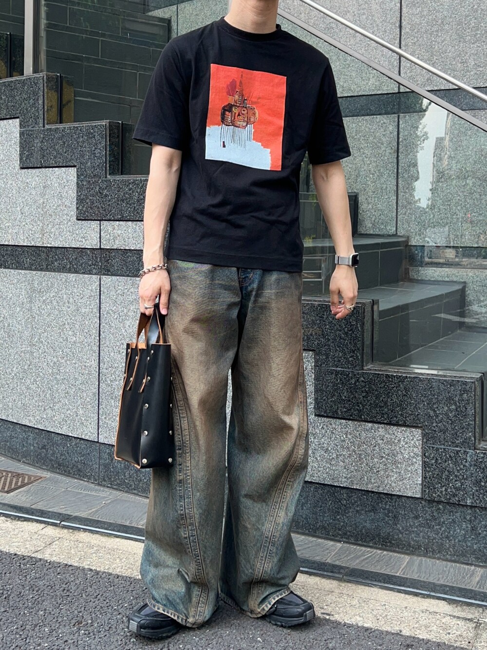 NVRFRGT3Dツイストデニム NVRFRGT ジーンズ 別注 3D TWISTED JORTS メンズ : ZOZOTOWN