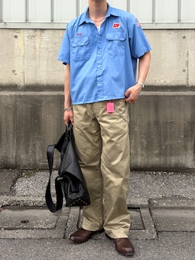「BEAMS（ビームス）のアイテム」を使った、すとさん（メンズ・172cm）の夏コーディネート