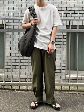 「VINTAGE（ヴィンテージ）のアイテム」を使った、すとさん（メンズ・172cm）の夏コーディネート
