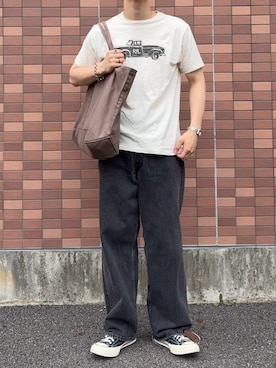 「L.L.Bean（エルエルビーン）のアイテム」を使った、すとさん（メンズ・172cm）の夏コーディネート