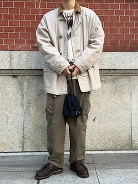 「Steven Alan（スティーブンアラン）のアイテム」を使った、すとさん（メンズ・172cm）の冬コーディネート