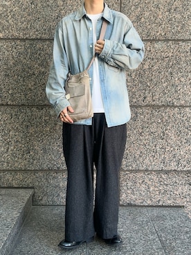 「アイテム（ドレスシューズ）」を使った、すとさん（メンズ・172cm・20代）の秋コーディネート