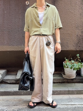 すとさん(メンズ・172cm)の夏コーディネート