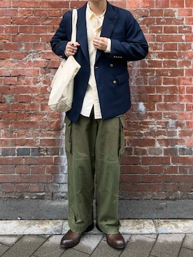 「アイテム（リング）」を使った、すとさん（メンズ・172cm・20代）の秋コーディネート