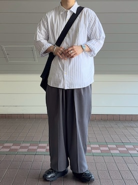「CASIO（カシオ）のアイテム」を使った、すとさん（メンズ・172cm）の春コーディネート