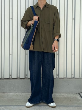 「アイテム（リング）」を使った、すとさん（メンズ・172cm・20代）の秋コーディネート