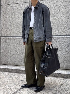 「DAIRIKU（ダイリク）のアイテム」を使った、すとさん（メンズ・172cm）の春コーディネート