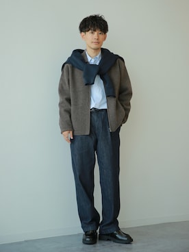 「アイテム（リング）」を使った、ゆっきーさん（メンズ・165cm）の夏コーディネート