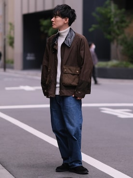 「Steven Alan（スティーブンアラン）のアイテム」を使った、ゆっきーさん（骨格ウェーブ・メンズ・165cm）の秋コーディネート