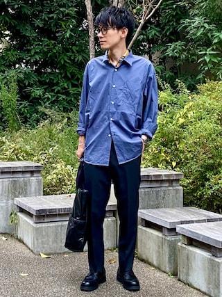 グリーンレーベルリラクシング ＫＴ H/ＳＰＵＮ 3ピース 新品未使用 紺XL GLW012_g-560x700.jpg