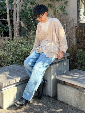 「EMMA  CLOTHES」｜「アイテム（腕時計）」を使った、ゆっきーさん（メンズ・165cm）の冬コーディネート